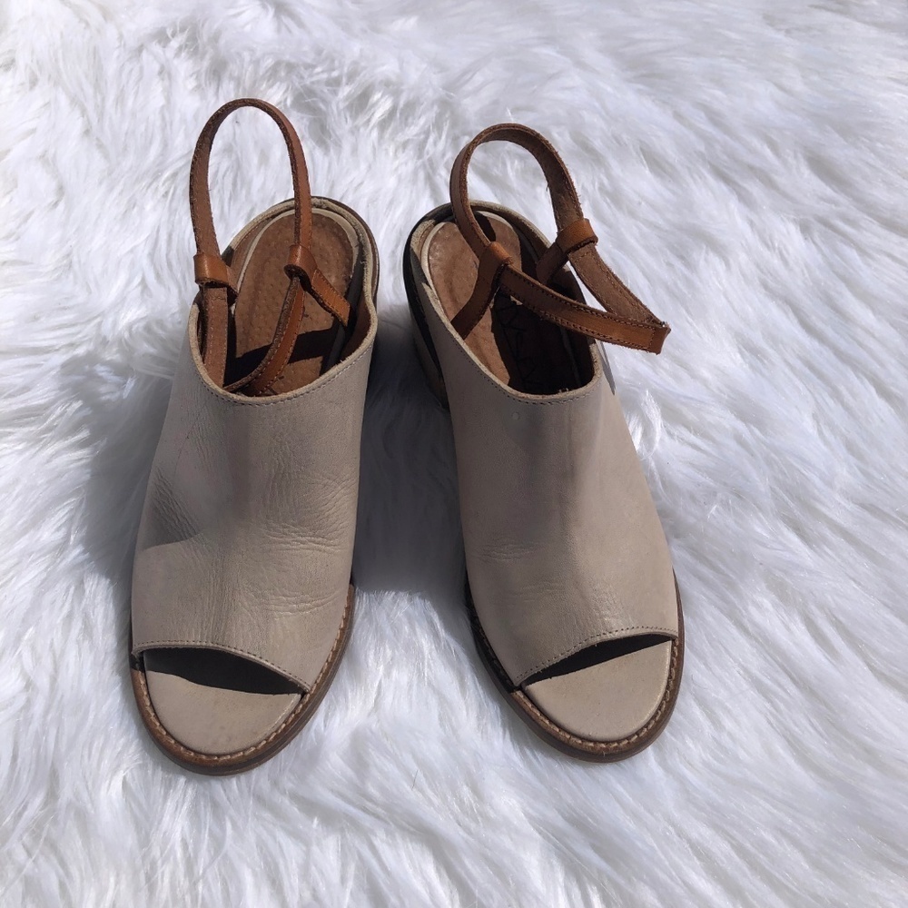 SixtySeven  Peep Toe Booties Size 36